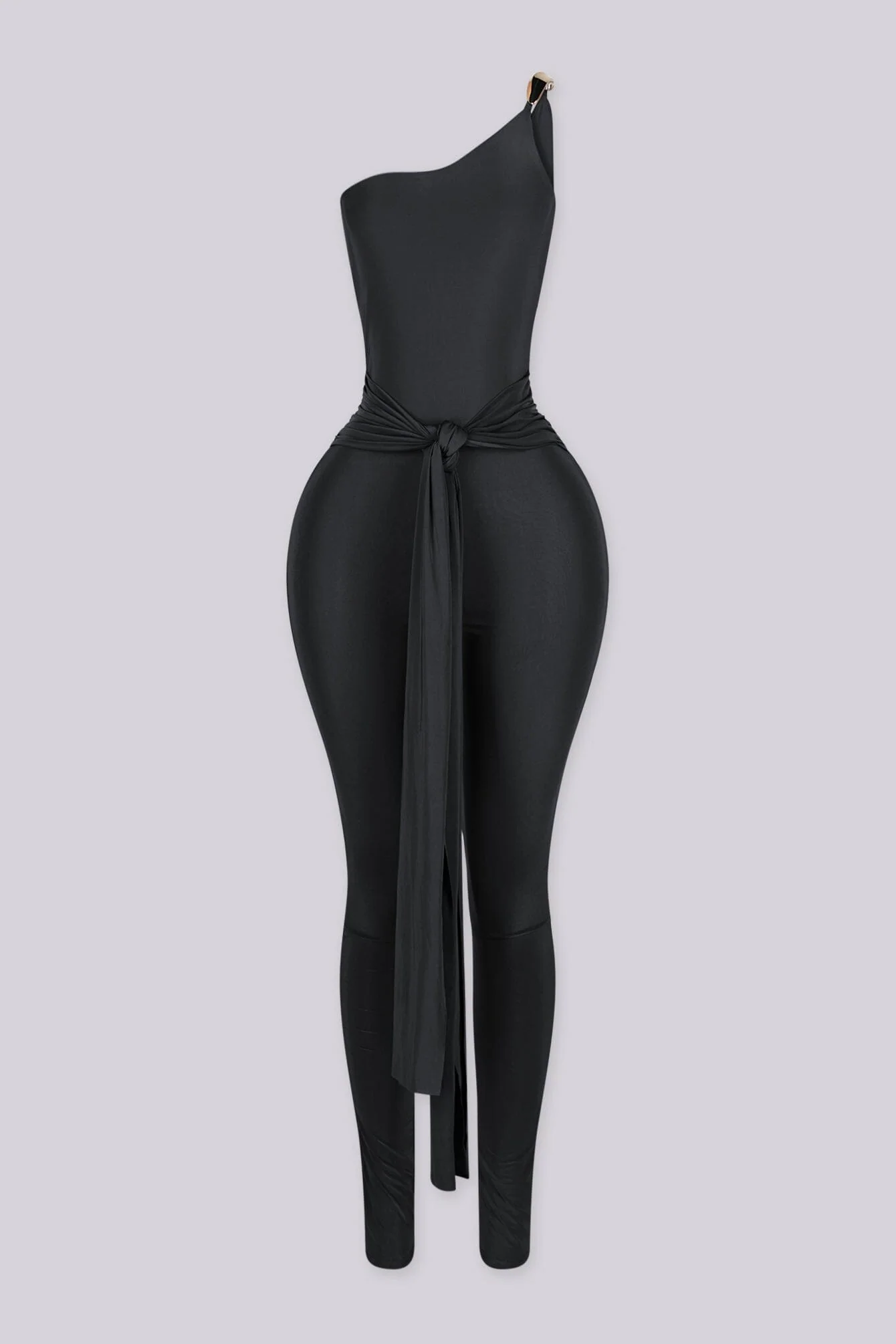 Vishy One Shoulder Skinny Jumpsuit