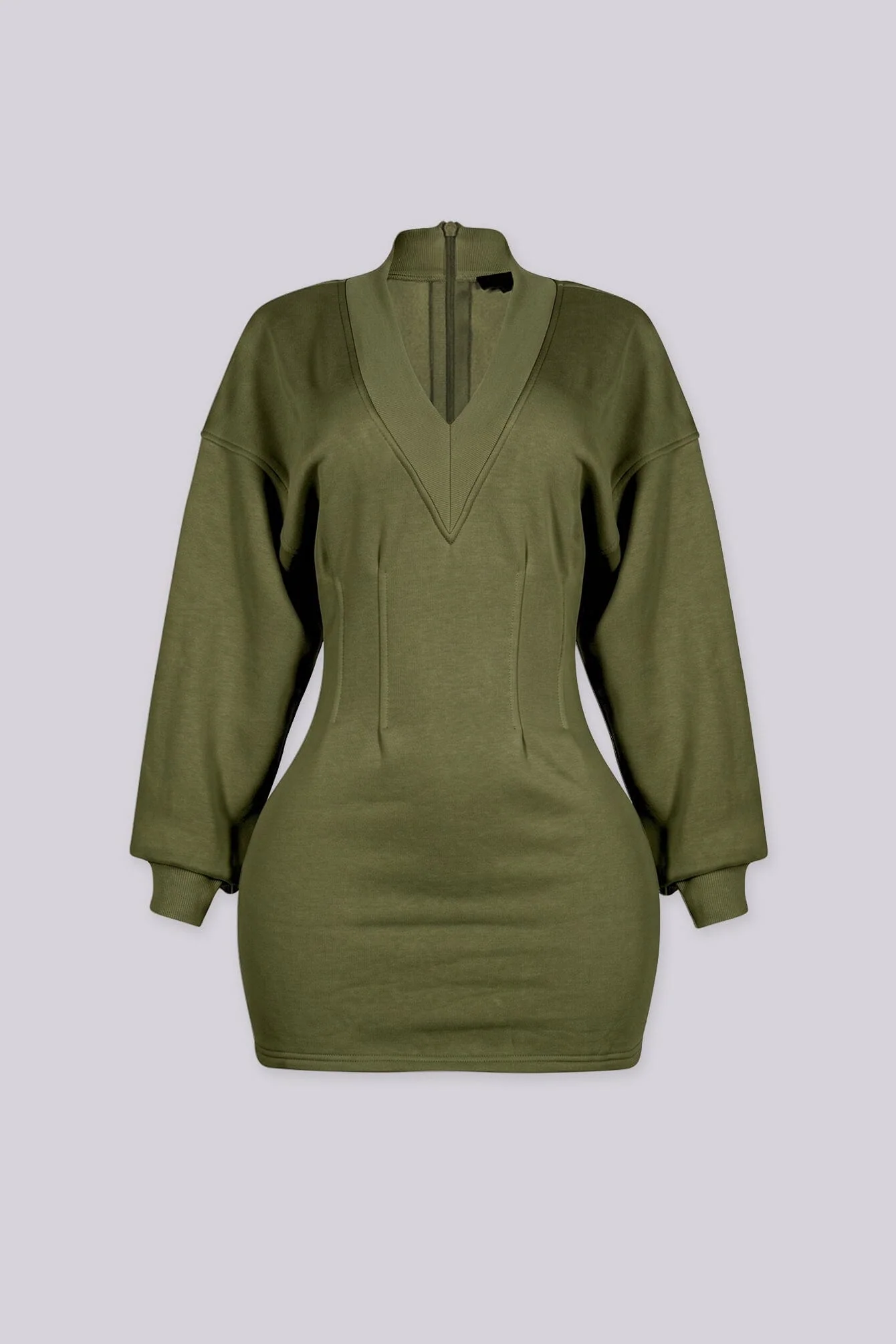 Claret Ribbed Knit Dolman Sleeve Mini Dress 2 Claret Ribbed Knit Dolman Sleeve Mini Dress