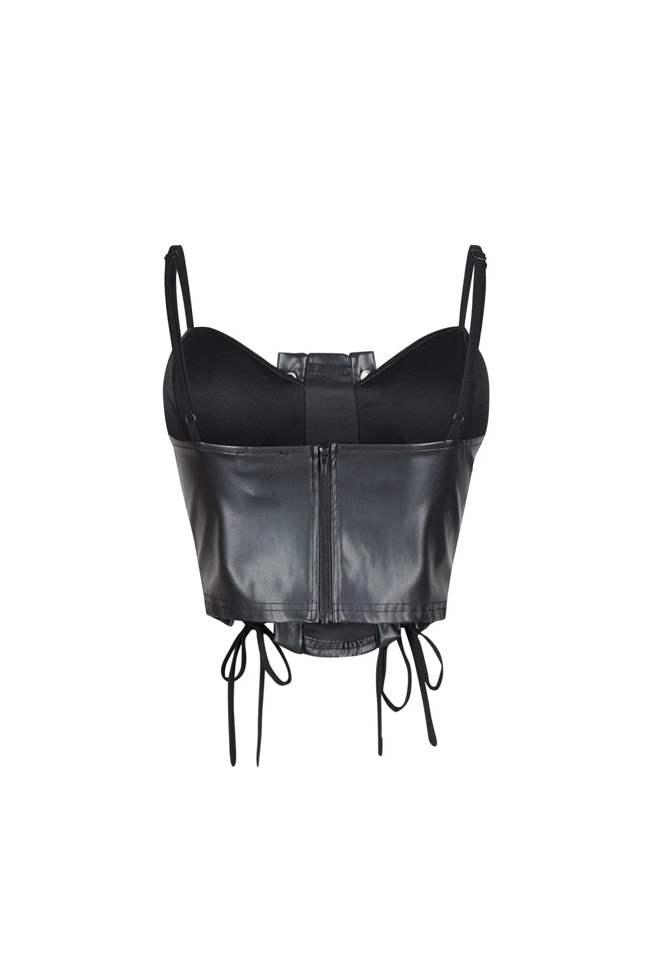 Corte Moderno Faux Leather Bustier 5 Corte Moderno Faux Leather Bustier